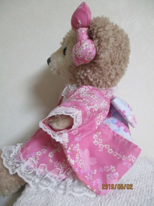 他の写真1: シェリーメイゴスロリ着物ドレス★ピンク和花